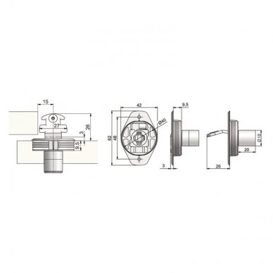 "Lock 515" for sliding doors 1