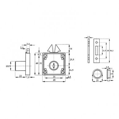 Zamek roletowy 1