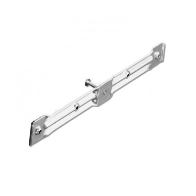 Stabiliser for a front with aluminum frame