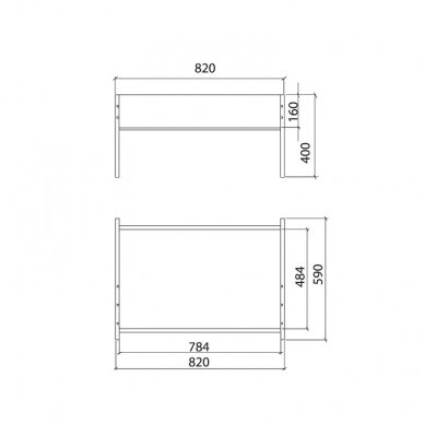 Tabletop lift up mechanism 7