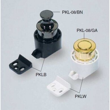 Push knob latch 3