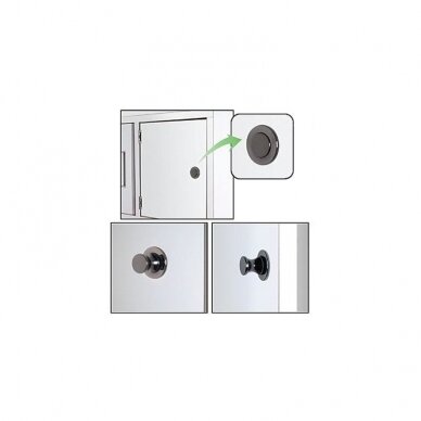 Push knob latch 1