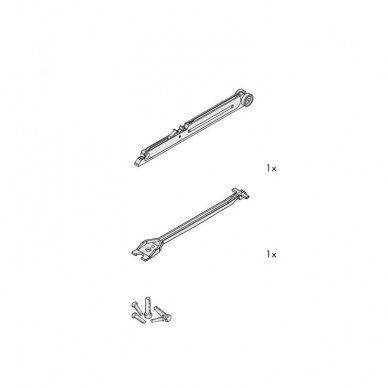 Soft-close mechanism, one side