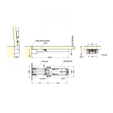 LIFT-ASSIST DAMPER for counter flaps 5