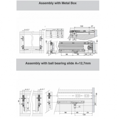 Silent closing system 1