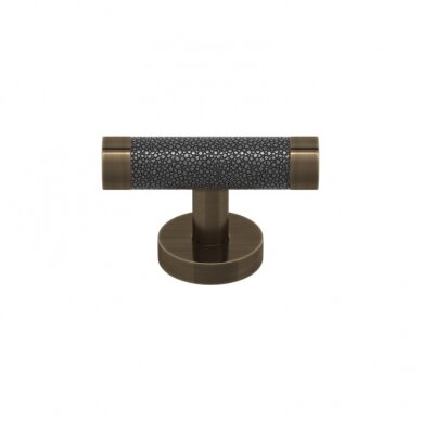 Handle Shagreen cabinet T-bar recess amalfine 24