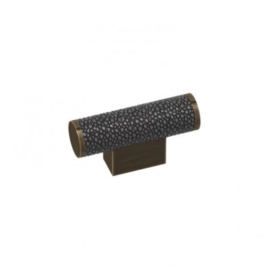 Ручка Shagreen cut scroll T-bar combination amalfine 24