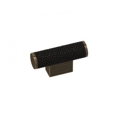 Uchwyt Shagreen cut scroll T-bar combination amalfine 22