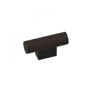 Handle Shagreen cut scroll T-bar combination amalfine 9