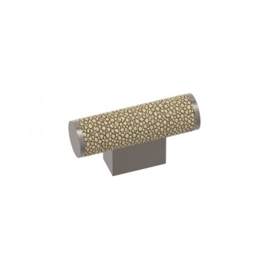 Uchwyt Shagreen cut scroll T-bar combination amalfine 20