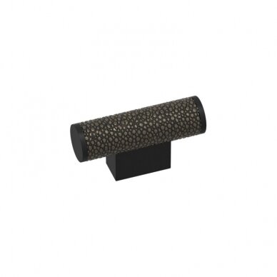 Handle Shagreen cut scroll T-bar combination amalfine 7