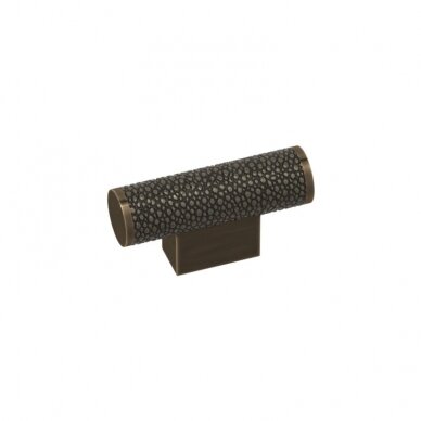 Handle Shagreen cut scroll T-bar combination amalfine 21