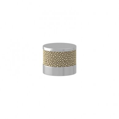 Handle Shagreen button recess amalfine 7