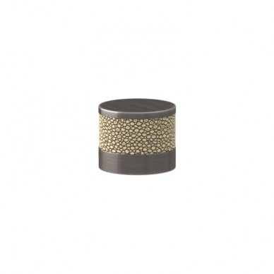 Handle Shagreen button recess amalfine 27