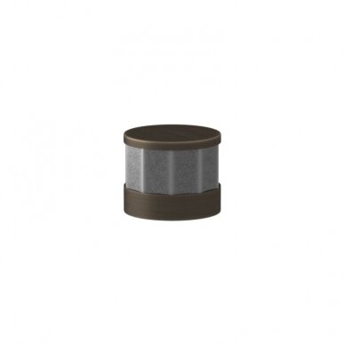 Uchwyt Faceted button recess amalfine 24