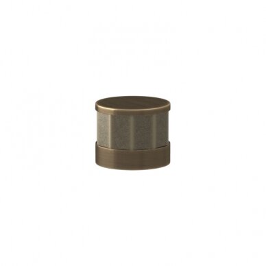 Uchwyt Faceted button recess amalfine 13