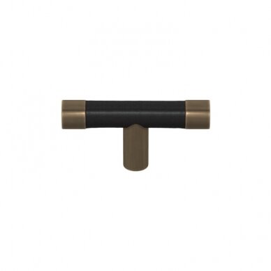 Handle Barrel T-bar recess leather 18