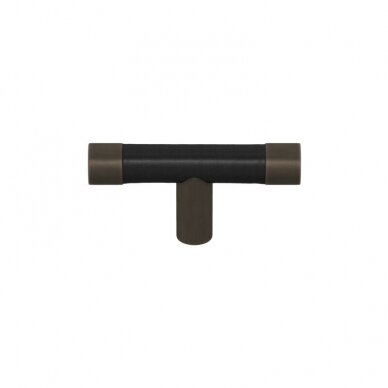 Handle Barrel T-bar recess leather 28