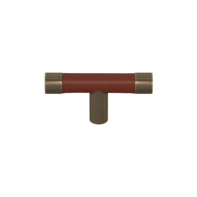 Handle Barrel T-bar recess leather 21