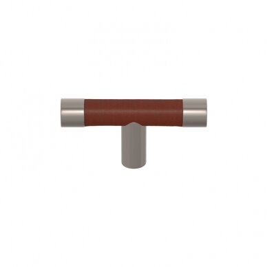 Handle Barrel T-bar recess leather 16