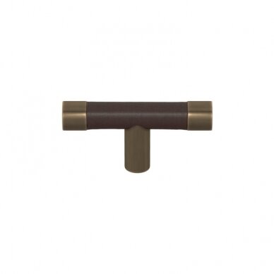 Handle Barrel T-bar recess leather 22