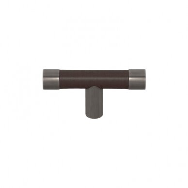 Handle Barrel T-bar recess leather 27