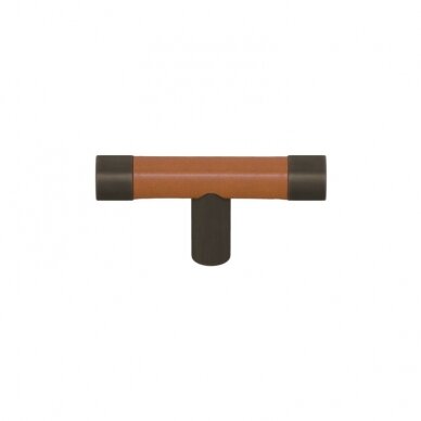 Handle Barrel T-bar recess leather 29