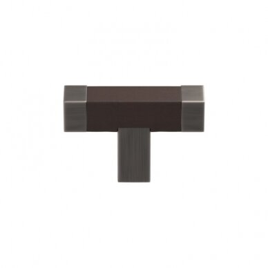 Handle Square T-bar recess leather 27