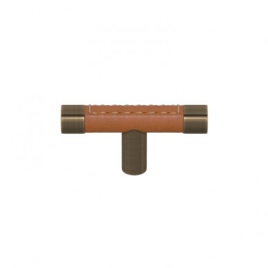 Handle Barrel T-bar stitch out recess leather 18