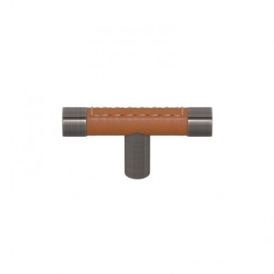 Handle Barrel T-bar stitch out recess leather 23