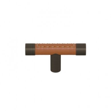 Handle Barrel T-bar stitch out recess leather 28