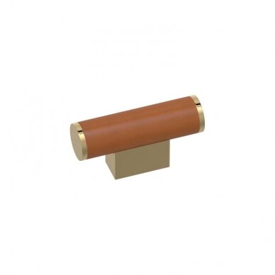 Uchwyt Scroll t-bar bonded leather 33