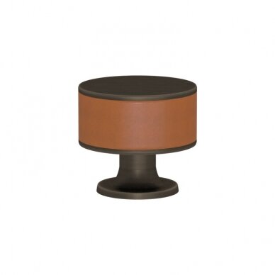 Handle Stacked barrel recess leather 30