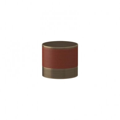 Handle Button recess leather 20