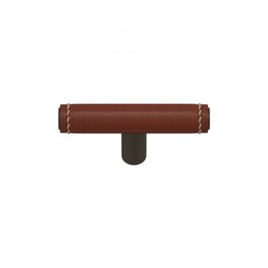 Handle Full covered T-bar saddle leather 29