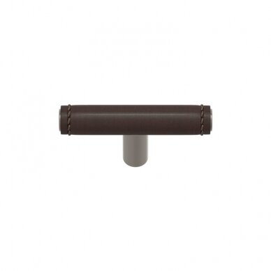 Handle Full covered T-bar saddle leather 15