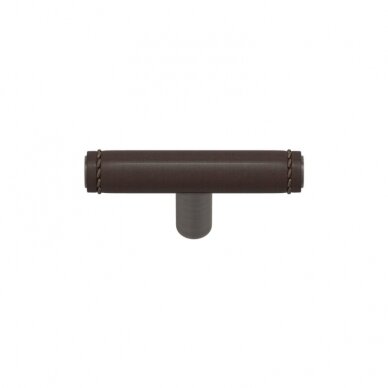 Handle Full covered T-bar saddle leather 25