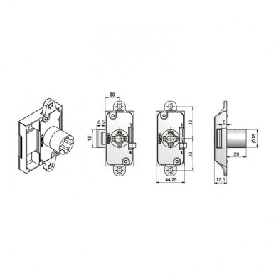 Universaalne lukk "Lock 550" 1