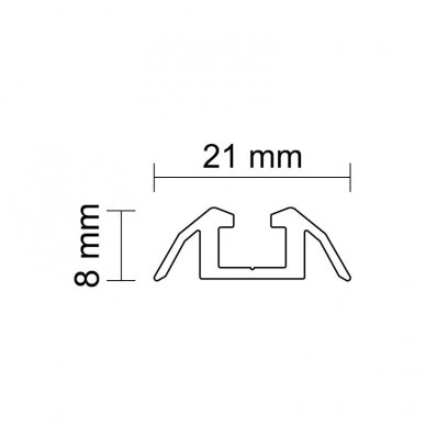 Single bottom rail 1