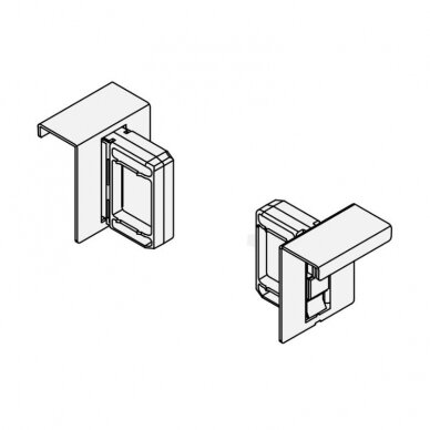 Holder for cross divider