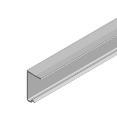 Upper rail for sliding door system PS06