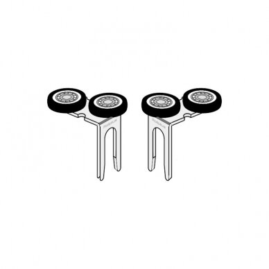 Set of upper wheels Medium 10-S 1