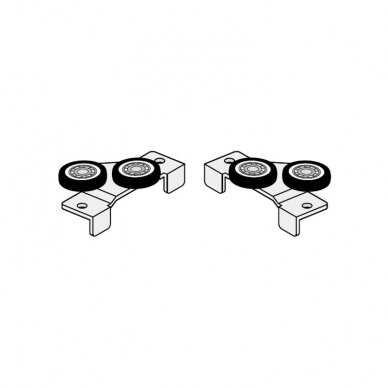 Set of upper wheels Medium 18-N 1