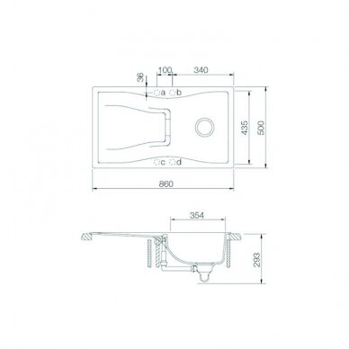 WATERFALL D-100 Flush mount 9